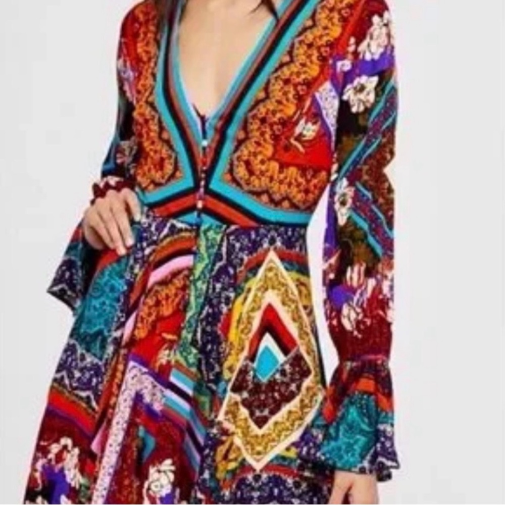 🐦‍🔥FREE PEOPLE🐦‍🔥PHOENIX HI LOW DRESS/DUSTER - Picture 4 of 11